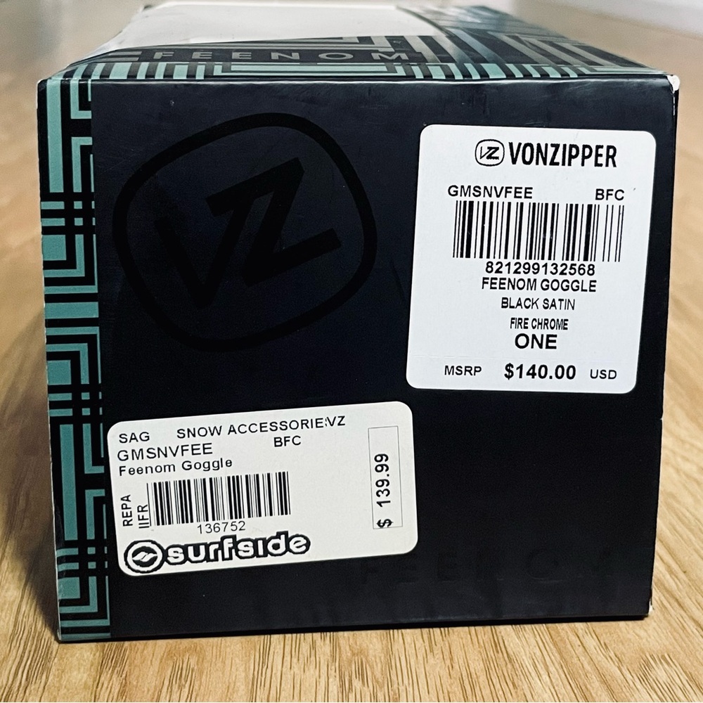 VonZipper Snow Goggles w/ Extra Lens + Box - Picture 4 of 7